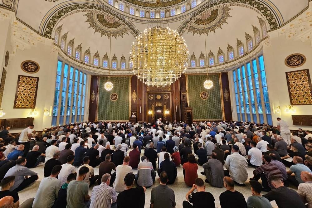 Malatya'da Bayram Namazı coşkusu