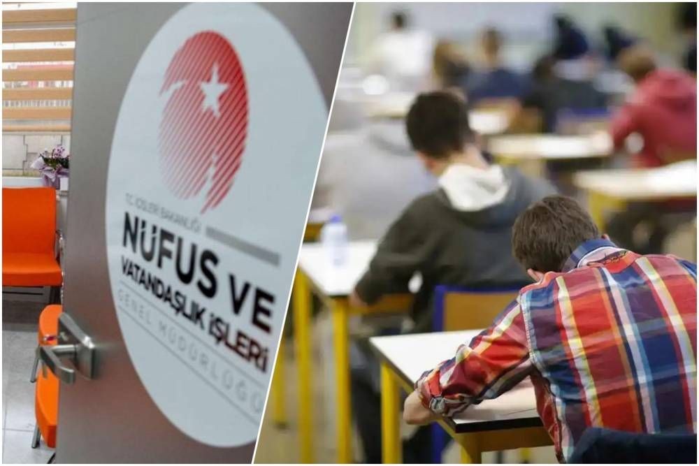 Hafta sonu nüfus müdürlüklerinde YKS mesaisi