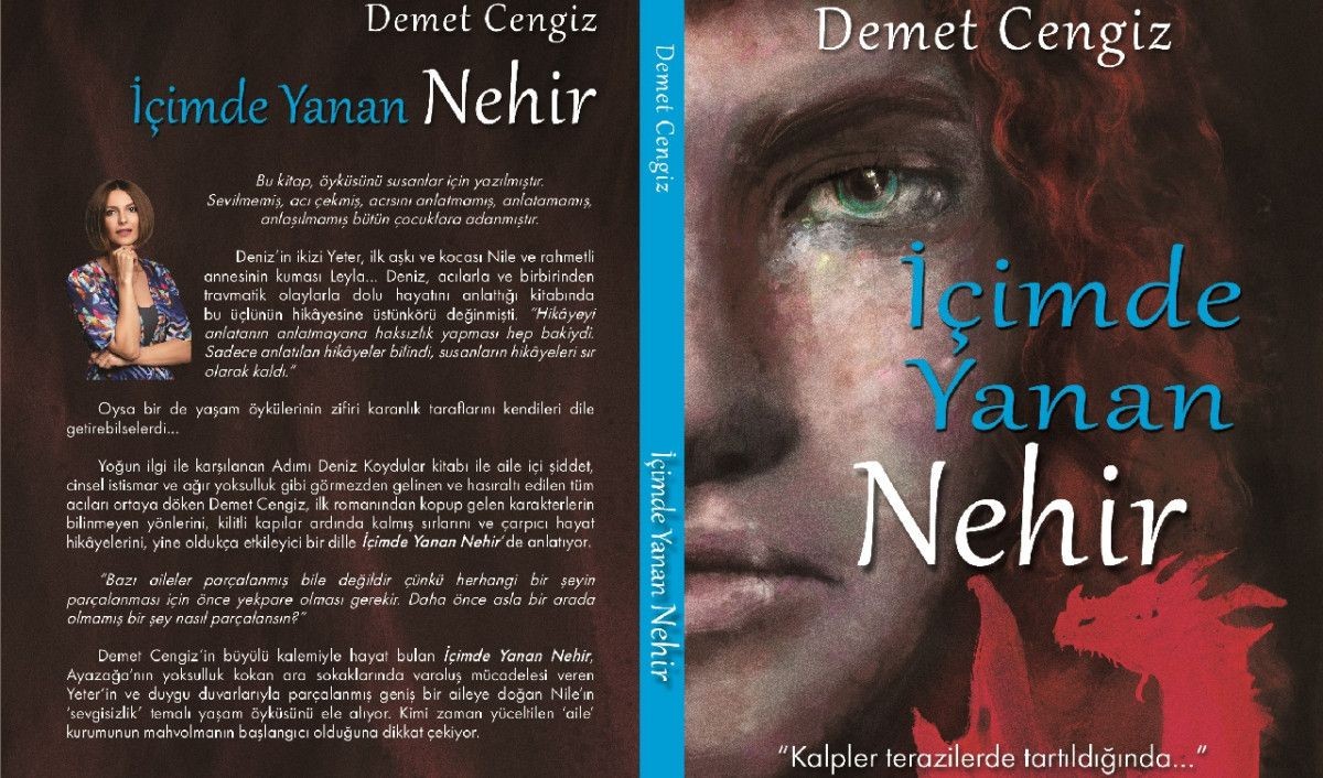 Demet Cengiz’in “İçimde Yanan Nehir” Kitabı İnkılâp Kitabevi’nden Çıktı!