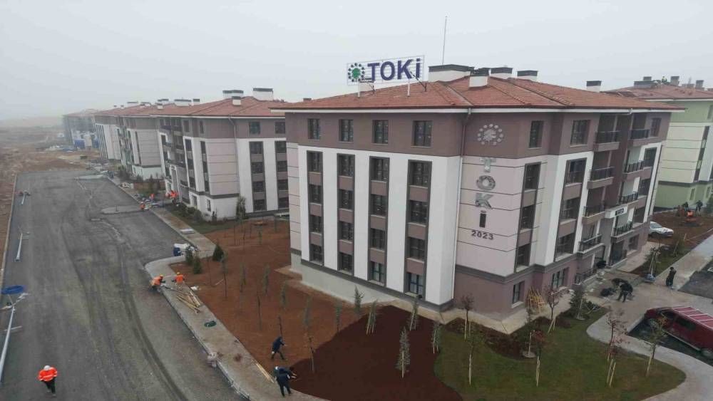 Malatya’da deprem konutlarında sona doğru