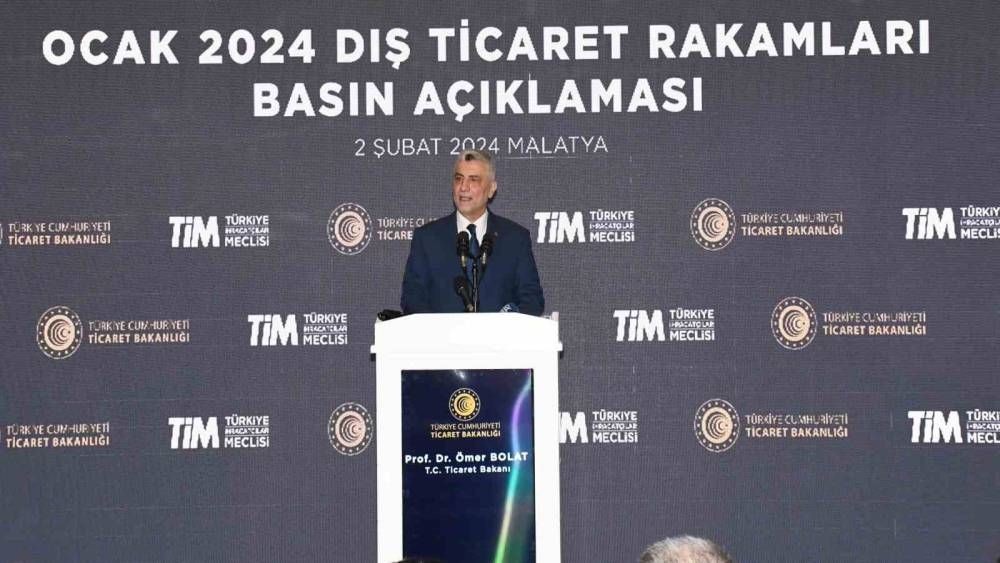 Türkiye’nin Ocak ayı ihracatı 20 milyar dolar oldu