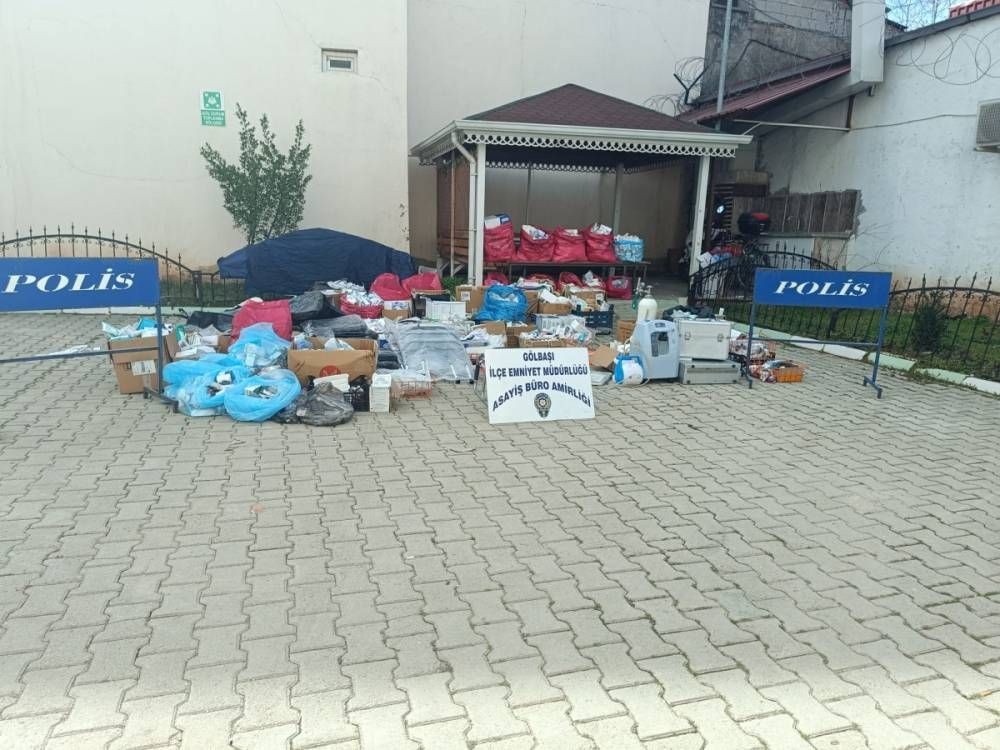 Gölbaşı'nda 3 milyonluk tıbbi malzeme hırsızlığına 1 tutuklama