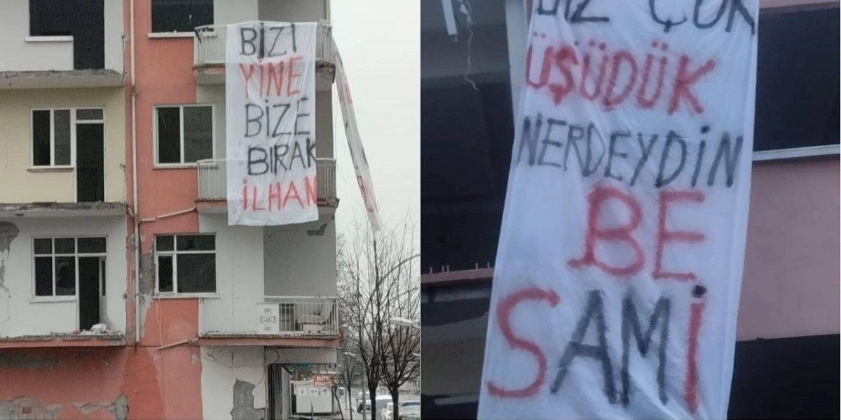 AK Partili Başkan Adaylarına Afişli Tepki