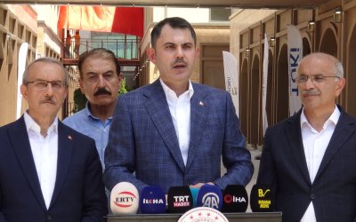 Bakan Kurum: 300 bininci konutun anahtarı Malatya'da teslim edilecek