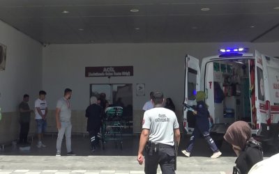 Askeri araç devrildi: 2 yaralı