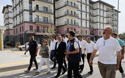 İl Başkanı Bakan, TOKİ Konutlarını Yerinde İnceledi