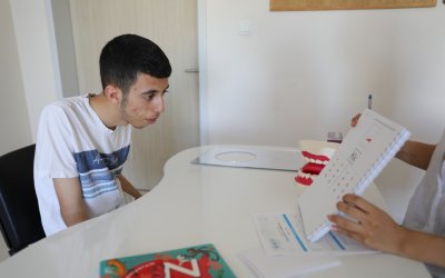 Battalgazi Engelsiz Yaşam Merkezi’nde dil ve konuşma terapisi