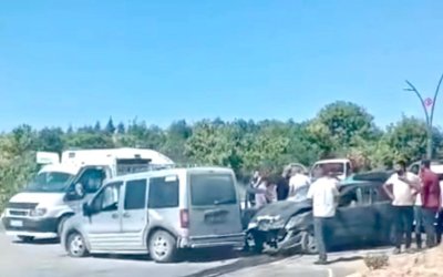 Malatya’da 4 aracın karıştığı kazada 9 kişi yaralandı