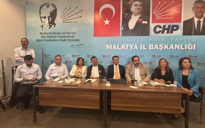 CHP heyeti Malatya’da saha çalışmasına başladı