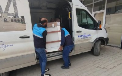 Battalgazi Belediyesi'nden yeni evlenecek çiftlere eşya desteği
