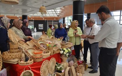 Malatya'da "Sanatın İzinde" adlı el sanatları sergisi açıldı