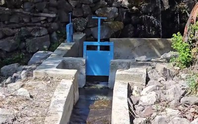 Malatya'da 2 bin 500 metrelik modern sulama kanalı hizmete girdi