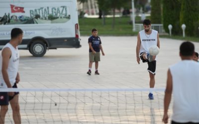 Battalgazi'de ayak tenisi turnuvası tamamlandı