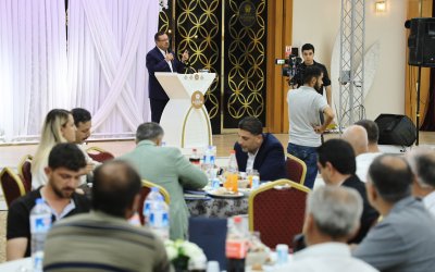 Cumhurbaşkanı’nın gelişi öncesi STK’larla istişare toplantısı düzenlendi