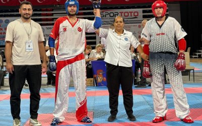 Kick boksta Malatyalı sporcudan büyük başarı