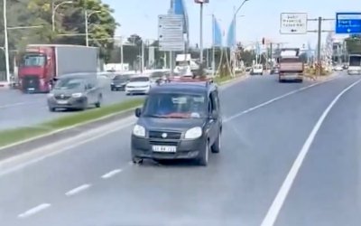 Akıllı kavşak sürücünün aklını karıştırdı