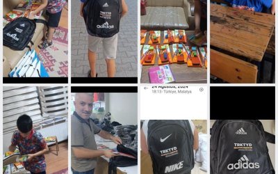 TRKTYD Malatya Şubesi 3 Bin Öğrenciye Kırtasiye Desteği Sağladı
