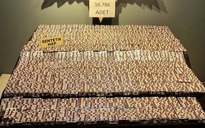 Malatya’da narkotik operasyonu: 16 bin 786 sentetik ecza hap ele geçirildi