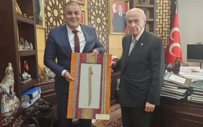 MHP Malatya İl Başkanı Gök’ten Genel Başkan Bahçeli’ye Ziyaret