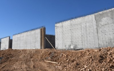 Arpa ve buğday üreticileri için 20 bin ton kapasiteli yatay silo inşa ediliyor