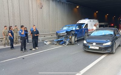 Çevreyolundaki Zincirleme Kaza, trafik durma noktasına geldi