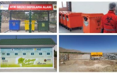 İnönü Üniversitesinde Atıklar Doğaya ve Ekonomiye Kazandırılıyor