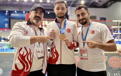Yeşilyurt Belediyesi’nin Milli Sporcusu Avrupa Üçüncüsü Oldu