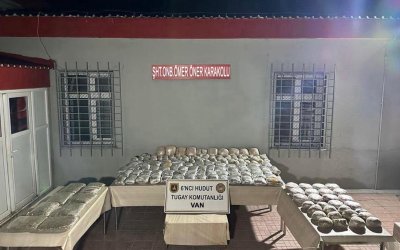 Van Hudut Hattında 117 Kilo Uyuşturucu Ele Geçirildi