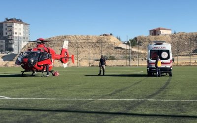 Darende’de Helikopterle Acil Müdahale 3 Can Kurtardı