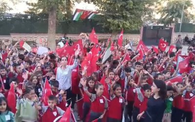 Minik Kalpler Gazzeli Arkadaşları İçin Haykırdı