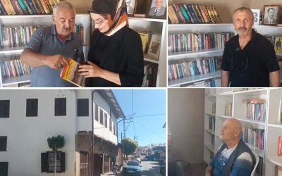 Tarihi Konak Okuma Salonuna Dönüştü