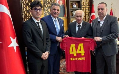 Yeni Malatyaspor Başkanı Aydın İşkur’dan Devlet Bahçeli’ye Ziyaret