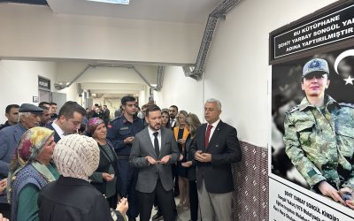 Şehit Yarbay Songül Yakut’un Adı Fethiye İlkokulu Kütüphanesinde Yaşatılacak