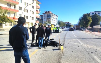 Malatya’da Kamyon İle Motosiklet Çarpıştı: 1 Kişi Yaralandı