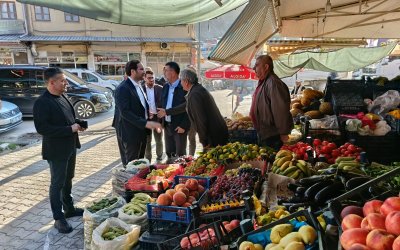 CHP’li Milletvekilleri Darende’de Esnafın Sorunlarını Dinledi