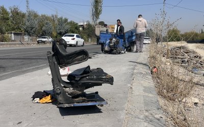 Battalgazi’de Üç Araçlı Trafik Kazası: Biri Ağır Üç Yaralı