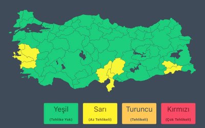 İçişleri Bakanlığı’ndan Uyarı: Kuvvetli Sağanak ve Sel Riskine Dikkat