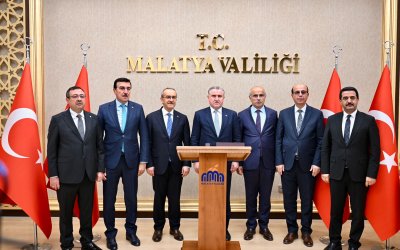 Gençlik ve Spor Bakanı Dr. Osman Aşkın Bak, Malatya'da