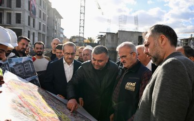 İçişleri Bakan Yardımcısı Karaloğlu Malatya’da Deprem Konutlarını İnceledi