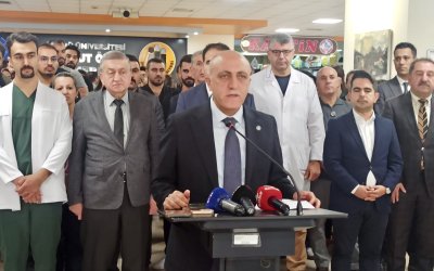 İnönü Üniversitesi Turgut Özal Tıp Merkezi’nde Sağlıkta Şiddete Tepki: “Artık Yeter!”