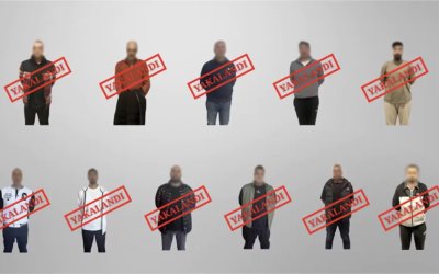 Kırmızı bültenle aranan 9 kişi ve ulusal düzeyde aranan 2 kişi Türkiye’ye getirildi