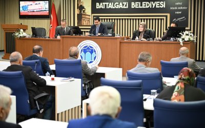 Battalgazi Belediye Meclisi Kasım Ayı Toplantısı Gerçekleştirildi