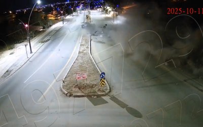 Malatya'da Yaşanan Trafik Kazaları Kameralara Yansıdı