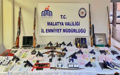 Malatya’da Yağma, Tefecilik Ve Kumar Operasyonunda 36 Şüpheli Yakalandı