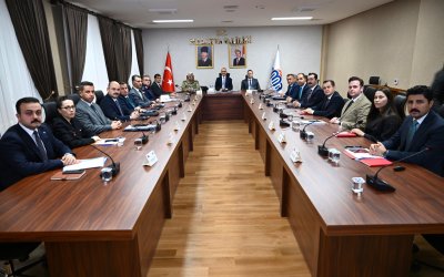 Vali Seddar Yavuz Başkanlığında Genişletilmiş İl Güvenlik Toplantısı Yapıldı