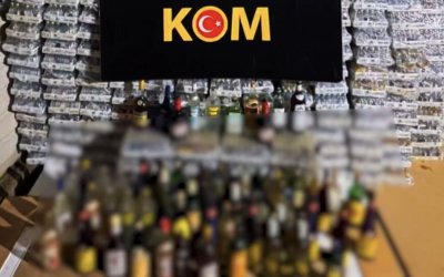 81 İlde Sahte Alkol Operasyonu