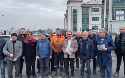 Malatya sanayi esnafı hak kayıplarını AFAD önünde gündeme taşıdı