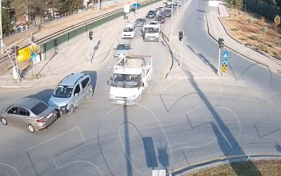 Malatya’da Beş Ayrı Trafik Kazası KGYS Kameralarına Yansıdı