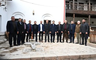 Başkan Taşkın, mahalle muhtarlarıyla bir araya geldi