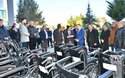 MAGİNDER, MEAH'a 50 Tekerlekli Sandalye Bağışladı